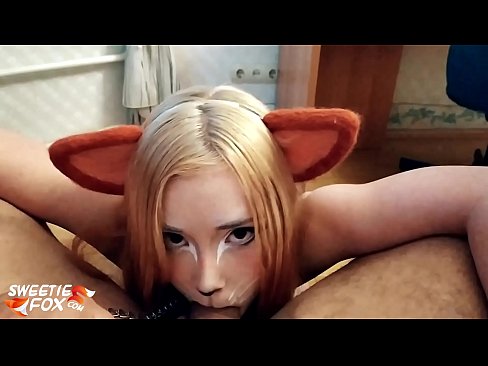❤️ Kitsune اس کے منہ میں ڈک اور سہ نگل فحش میں ur.sexindrag.ru